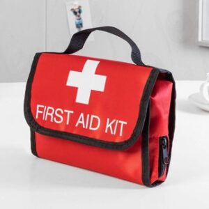 Small first aid foldable pouch - Still a basic first aid with additional number of products, can be included with Medium Go Bags. Recommended for individual or couple use only