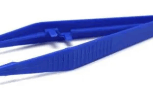 4" Disposable Plastic Medical Dressing Tweezers